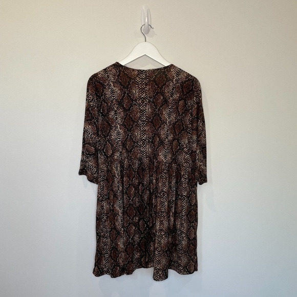 Cotton Emporium Snake Print Women's Dress - Picture 6 of 8